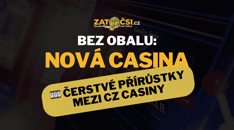 Nové online české casino Zábava a šance na výhru